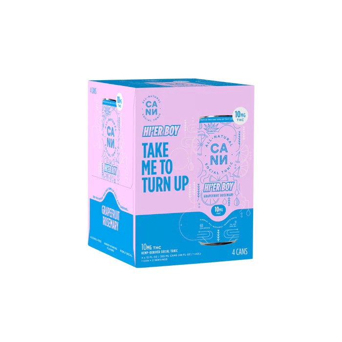 Cann Social Tonics / Grapefruit Rosemary / Single